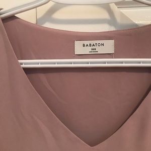 Blush pink Aritzia top